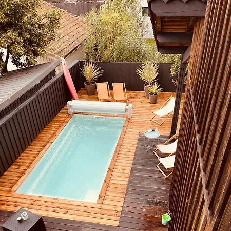 Villa Belle Maison Avec Piscine Plein Centre Cap Ferret Lège-Cap-Ferret