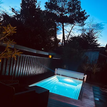 Belle Maison Avec Piscine Plein Centre Cap Ferret Villa Lège-Cap-Ferret