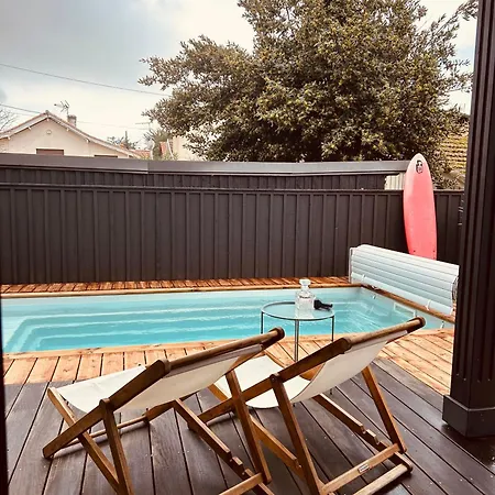 Villa Belle Maison Avec Piscine Plein Centre Cap Ferret *